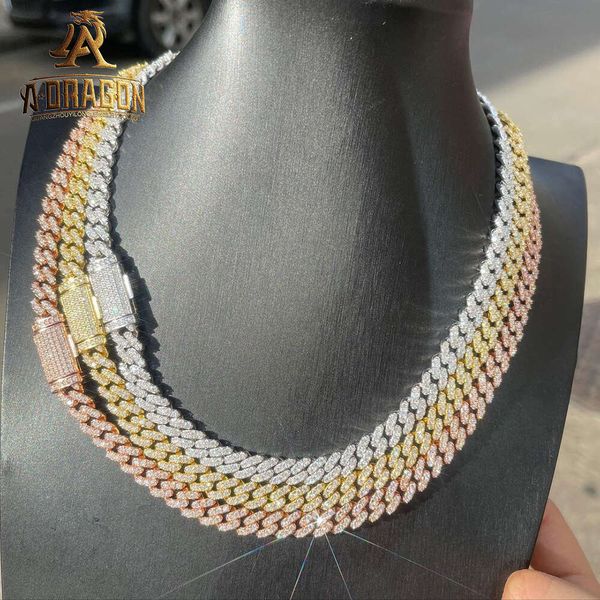 Iced Out 8Mm Moissanite Diamond Gold Plated Cuban Chains For Women And Girls
Iced Out 8Mm Moissanite Diamond Gold Plated Cuban Chains For Women And Girls