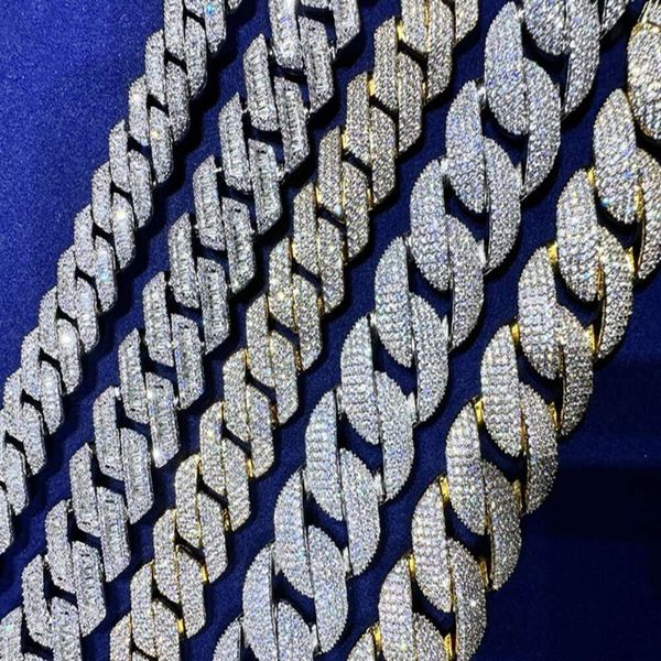 Factory Customize Iced Out 9-15Mm Vvs GRA CE Pass Diamond Tester Moissanite Cuban Link Women Men Jewelry
Factory Customize Iced Out 9-15Mm Vvs GRA CE Pass Diamond Tester Moissanite Cuban Link Women Men Jewelry