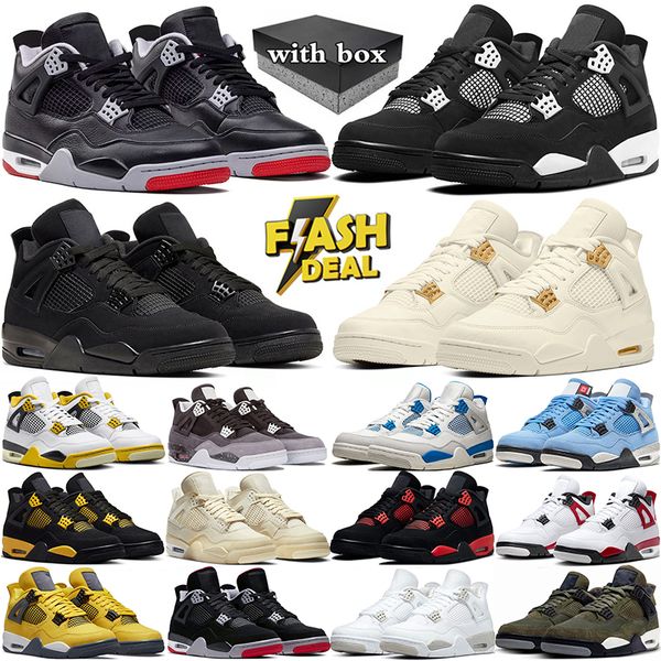 2024 jumpman 4 basketball shoes men women bred reimagined vivid sulfur white thunder military blue fear black cat 4s olive red green mens trainers j4 sports sneakers, #24
2024 jumpman 4 basketball shoes men women bred reimagined vivid sulfur white thunder military blue fear black cat 4s olive red green mens trainers j4 sports sneakers, #24
