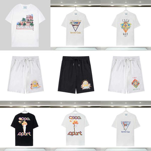 

Mens Plus Shorts Tracksuits Summer Leisuire Cotton T Shirts For Men Tennis Style T Shirt Jogging Walking Casual Street Women Couples Tracksuit Tshirt Sets 2 Piece, Gradient