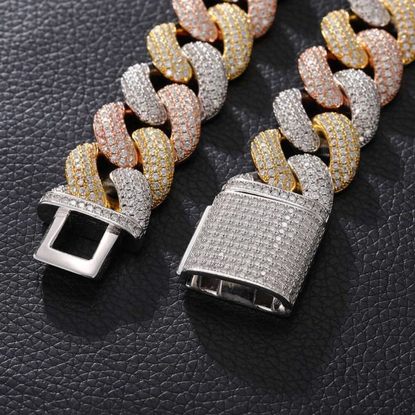 Factory Custom Hip Hop Thick 20Mm Men OEM Sier Iced Out Cuban Bracelet Vvs Moissanite Cuban Link Chain Necklace
Factory Custom Hip Hop Thick 20Mm Men OEM Sier Iced Out Cuban Bracelet Vvs Moissanite Cuban Link Chain Necklace