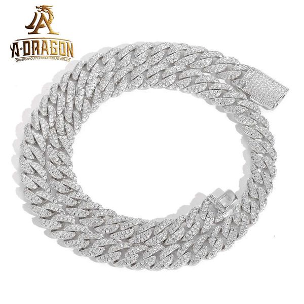 8Mm Iced Out Prong Set Moissanite Diamond 18 K Gold Plated Bubble Cuban Chain Necklace For Boys And Girls
8Mm Iced Out Prong Set Moissanite Diamond 18 K Gold Plated Bubble Cuban Chain Necklace For Boys And Girls