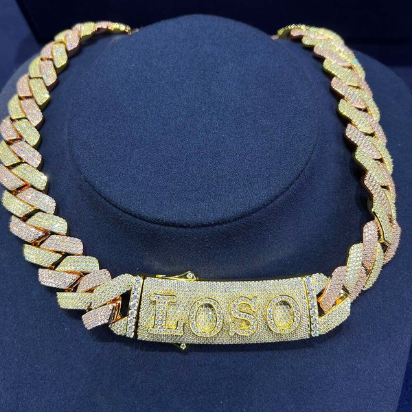 20Mm Hip Hop Jewelry Sterling Sier Baguette Men Cuban Necklace Pass Diamond Tester VVS Moissanite Iced Out Miami Cu
20Mm Hip Hop Jewelry Sterling Sier Baguette Men Cuban Necklace Pass Diamond Tester VVS Moissanite Iced Out Miami Cu