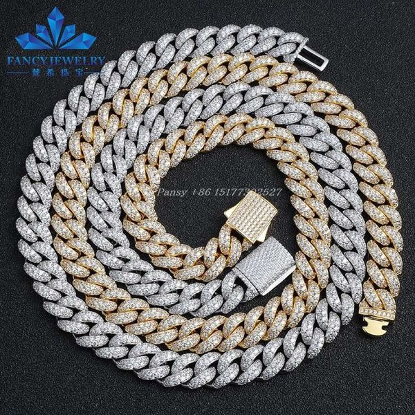 Zuanfu Jewelry GRA Certified Sterling Sier VVS Moissanite Cuban Link Chain
Zuanfu Jewelry GRA Certified Sterling Sier VVS Moissanite Cuban Link Chain