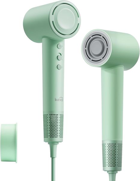 Kexi High Speed Hair Dryer,Professonal Salon Ionic Blow Dryer,112000RPM Brushless Motor for Fast Drying
Kexi High Speed Hair Dryer,Professonal Salon Ionic Blow Dryer,112000RPM Brushless Motor for Fast Drying
