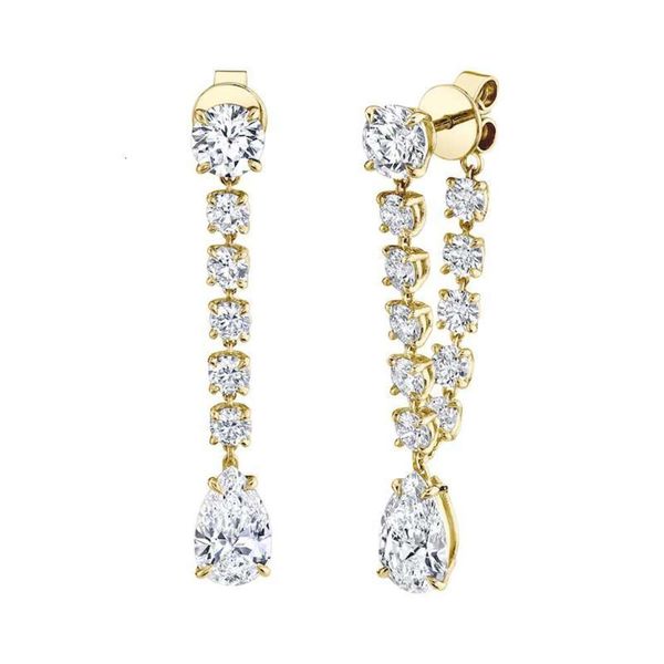 Gold Large Diamond Olivia Women 3.2Ctw Pear & Round Brilliant Cut Vvs Moissanite Drop Earrings
Gold Large Diamond Olivia Women 3.2Ctw Pear & Round Brilliant Cut Vvs Moissanite Drop Earrings
