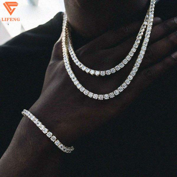 Iced Out Hiphop Jewelry 3Mm 4Mm 5Mm 6Mm 8Mm VVS Moissanite Ball Chain Round Shape Diamond Sier Tennis Necklace
Iced Out Hiphop Jewelry 3Mm 4Mm 5Mm 6Mm 8Mm VVS Moissanite Ball Chain Round Shape Diamond Sier Tennis Necklace