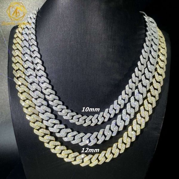 S Sterling With Iced Out 2Row 12Mm Vvs Diamond Chain Link Moissanite Necklace Cuban
S Sterling With Iced Out 2Row 12Mm Vvs Diamond Chain Link Moissanite Necklace Cuban