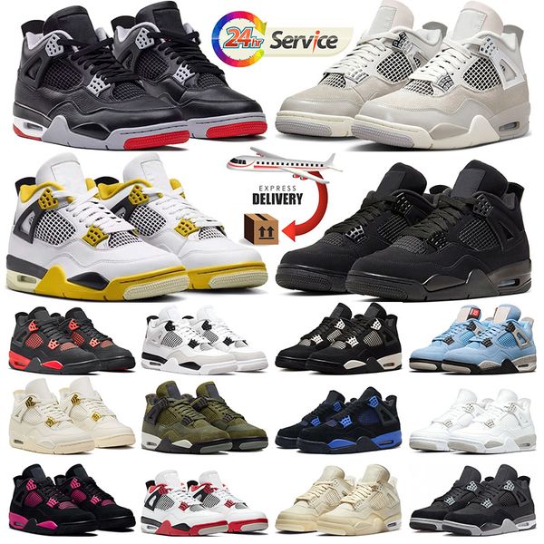 4s jumpman 4 with box j4 basketball shoes Bred Reimagined Vivid Sulfur Military Black Cat Frozen Moments Red Thunder jumpman4s mens trainers women sneakers sports, 47
4s jumpman 4 with box j4 basketball shoes Bred Reimagined Vivid Sulfur Military Black Cat Frozen Moments Red Thunder jumpman4s mens trainers women sneakers sports, 47
