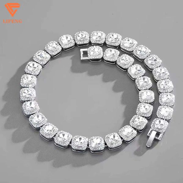 GRA Certificate D Vvs Moissanite Diamond Round Edged Hip-Hop Necklace Iced Out Jewelry Tennis Chain Necklaces
GRA Certificate D Vvs Moissanite Diamond Round Edged Hip-Hop Necklace Iced Out Jewelry Tennis Chain Necklaces