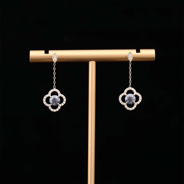 Provence Earring Jewelry 10K Solid Yellow Gold/Rose Gold Dark Grey 5Mm Round Moissanite Diamond Drop Earrings
Provence Earring Jewelry 10K Solid Yellow Gold/Rose Gold Dark Grey 5Mm Round Moissanite Diamond Drop Earrings