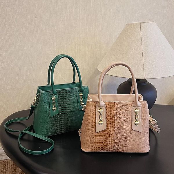 Fashionable womens shoulder bag 7 colors this year's popular soft leather fashion handbag multi layered crocodile handbag elegant retro embossed messenger bag, Red
Fashionable womens shoulder bag 7 colors this year's popular soft leather fashion handbag multi layered crocodile handbag elegant retro embossed messenger bag, Red