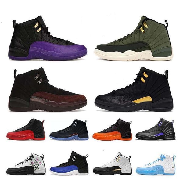 Jumpman 12 Cherry Mens Basketball Shoes 12s Black Wolf Grey Field Purple Brilliant Orange Playoffs Black Royalty Black Flint Cat French Blue Grey Sport Sneaker
Jumpman 12 Cherry Mens Basketball Shoes 12s Black Wolf Grey Field Purple Brilliant Orange Playoffs Black Royalty Black Flint Cat French Blue Grey Sport Sneaker
