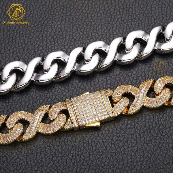 Custom Pass Test VVS Moissanite Diamond Cuban Link Chain 8Mm 10Mm 12Mm 14Mm 18Mm 19Mm Hip Hop Necklace Men Jewelry
Custom Pass Test VVS Moissanite Diamond Cuban Link Chain 8Mm 10Mm 12Mm 14Mm 18Mm 19Mm Hip Hop Necklace Men Jewelry