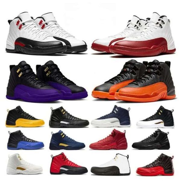 Jumpman 12 Cherry 12s Mens Basketball Shoes Red Taxi Twelve XII Black White Field Purple Brilliant Orange Dark Concord Flu Game Royalty Men Trainers Sports Sneakers
Jumpman 12 Cherry 12s Mens Basketball Shoes Red Taxi Twelve XII Black White Field Purple Brilliant Orange Dark Concord Flu Game Royalty Men Trainers Sports Sneakers