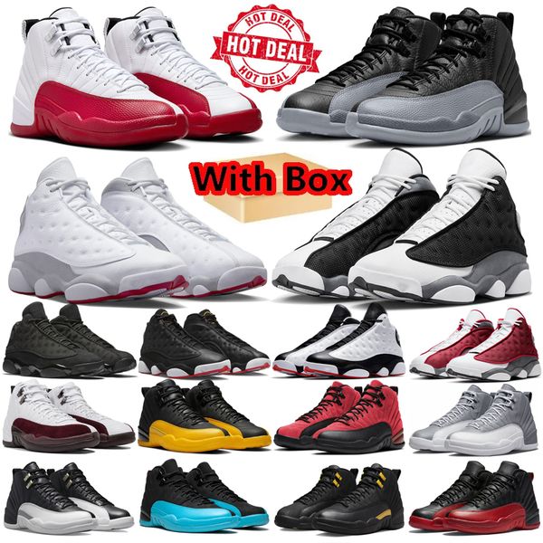 12 men 13s Basketball Shoes Cherry Black Flint Wolf Grey Playoffs Red Taxi Field Purple University Blue Black Cat mens Sports Trainer, 27
12 men 13s Basketball Shoes Cherry Black Flint Wolf Grey Playoffs Red Taxi Field Purple University Blue Black Cat mens Sports Trainer, 27