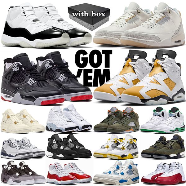 with box basketball shoes jumpman 4 bred reimagined white thunder black cat 4s panda 11 cool grey cherry 11s 3s ivory 3 5 yellow ochre 6 men women youth sneakers, 49
with box basketball shoes jumpman 4 bred reimagined white thunder black cat 4s panda 11 cool grey cherry 11s 3s ivory 3 5 yellow ochre 6 men women youth sneakers, 49