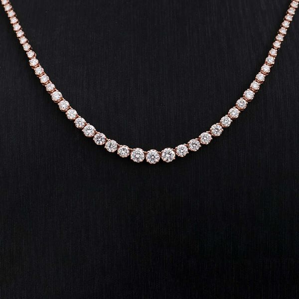 Shining Fine Custom Solid Jewelry VVS Diamond Tennis Chain Choker Real Gold Necklaces For Hip Hop Men
Shining Fine Custom Solid Jewelry VVS Diamond Tennis Chain Choker Real Gold Necklaces For Hip Hop Men