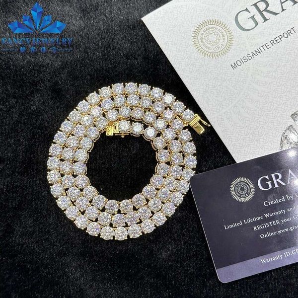 Wholesale Sier 10K 14K Gold Diamond Men Bracelet Chain 2Mm 3Mm 4Mm 5Mm 6Mm 6.5Mm Vvs Moissanite Tennis Necklace
Wholesale Sier 10K 14K Gold Diamond Men Bracelet Chain 2Mm 3Mm 4Mm 5Mm 6Mm 6.5Mm Vvs Moissanite Tennis Necklace
