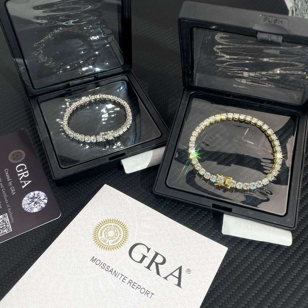 Classic Fashion Iced Out 3Mm 4Mm 5Mm Moissanite And Lab Grown Diamond Women Men 14K / 10K Gold Bracelet Tennis Chain
Classic Fashion Iced Out 3Mm 4Mm 5Mm Moissanite And Lab Grown Diamond Women Men 14K / 10K Gold Bracelet Tennis Chain