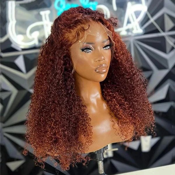 Baby 250% Hair Curly Glueless Preplucked 30 40inch Human Hair 13x4 Lace Front Wig Reddish Brown Colored Human Hair Wig, Light brown
Baby 250% Hair Curly Glueless Preplucked 30 40inch Human Hair 13x4 Lace Front Wig Reddish Brown Colored Human Hair Wig, Light brown