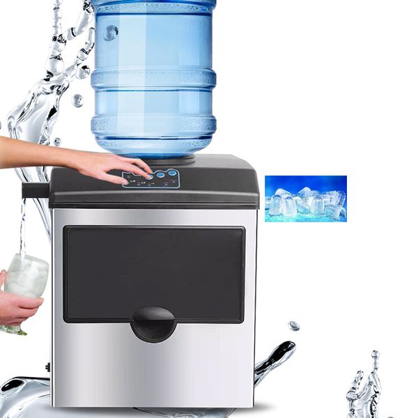 DHgate Countertop ice maker portable ice machine with crushed ice and water dispenser 3 in 1 ice maker listed by DHgate