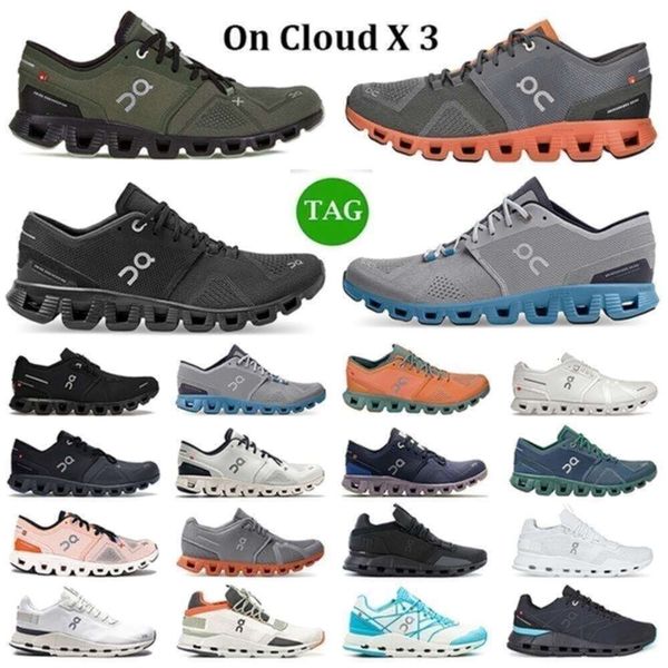 

outdoor shoes Shoes Designer on x 3 Cloudnova Form Shoes Men Women Triple White Rock Grey Blue Tide Olive Reseda Mens Trainers Outdoor Snea, 10