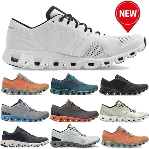 

Top Quality Shoes 2023 Designer Shoes x Mens Sneakers White Ash Alloy Grey Aloe Storm Blue Rust Red Orange Low Fashion Clouds Men Women Sports Clo, 01 black