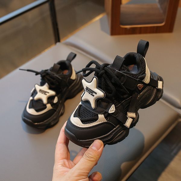 Black Sneakers Spring Autumn Slip-on Sports Shoes for Kids Girls Boys Infant Baby Shoes Children Casual Shoes Breathable 2024 New Outdoor Walking Shoes Size
Black Sneakers Spring Autumn Slip-on Sports Shoes for Kids Girls Boys Infant Baby Shoes Children Casual Shoes Breathable 2024 New Outdoor Walking Shoes Size