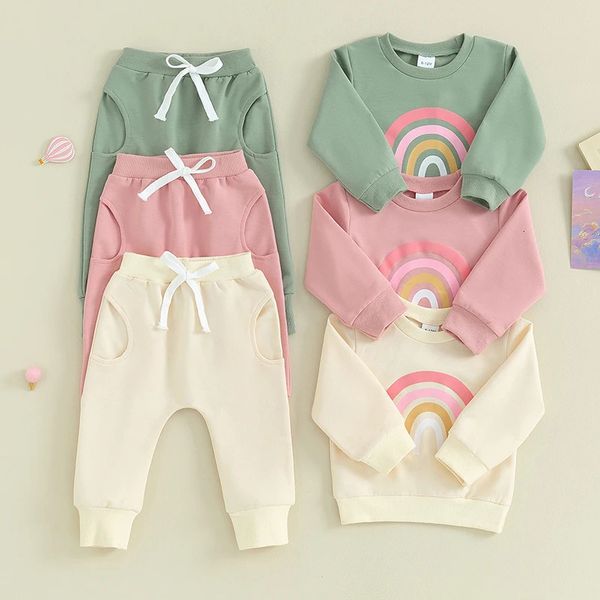 0904 Lioraitiin 3M3Y Baby Girls Boys Clothes Oversize Sweater Long Pants Infant Toddler Fall Winter Rainbow Outfits 240118, #b
0904 Lioraitiin 3M3Y Baby Girls Boys Clothes Oversize Sweater Long Pants Infant Toddler Fall Winter Rainbow Outfits 240118, #b