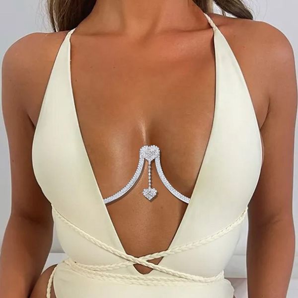 chanels jewelry Cross border Hot Selling Double Heart Pendant Water Diamond Chest Chain Fashion Women's Body Chain Jewelry Accessories
chanels jewelry Cross border Hot Selling Double Heart Pendant Water Diamond Chest Chain Fashion Women's Body Chain Jewelry Accessories