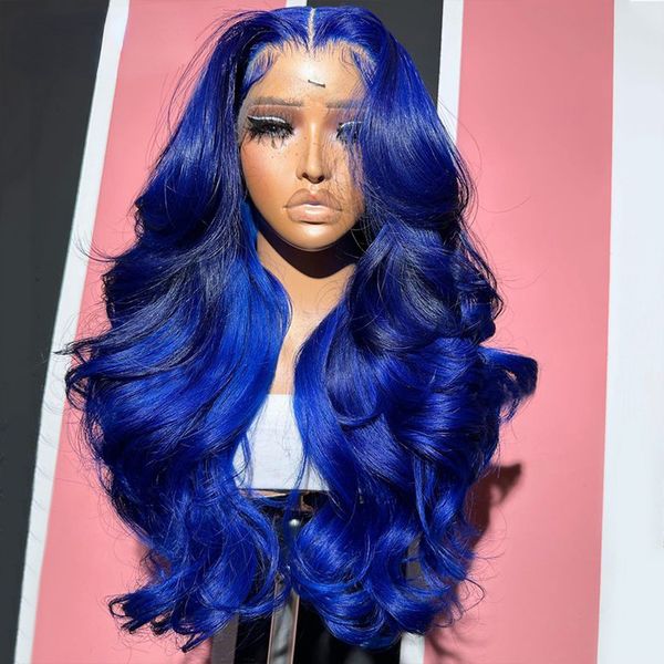 Blue Peruvian 360 Lace Frontal Wig Body Wave Human Hair Wigs Red/Blonde/brown Color Transparent Pre-Plucked Synthetic Lace Front Wigs for Women s s
Blue Peruvian 360 Lace Frontal Wig Body Wave Human Hair Wigs Red/Blonde/brown Color Transparent Pre-Plucked Synthetic Lace Front Wigs for Women s s