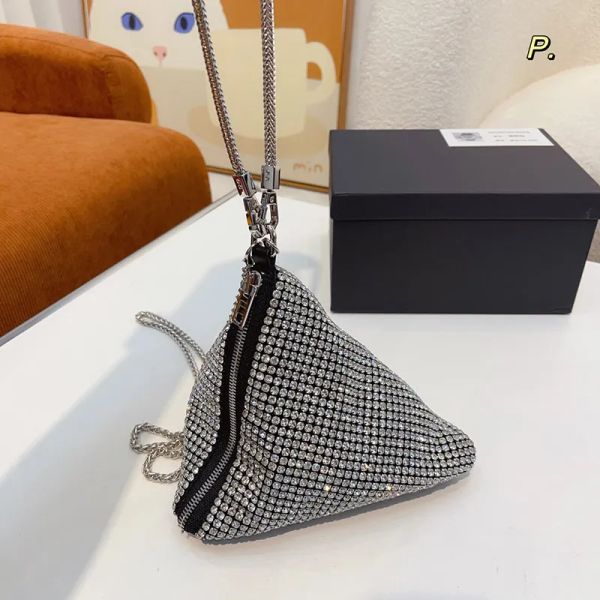 Designer Bags Luxury Handbags Tote Bag Classic Brand Crossbody Bags Fashion Ladies Shoulder Messenger Purses Rhinestone Triangle Backpacks, Color 01
Designer Bags Luxury Handbags Tote Bag Classic Brand Crossbody Bags Fashion Ladies Shoulder Messenger Purses Rhinestone Triangle Backpacks, Color 01