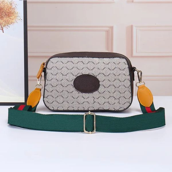 Designer Classic Tiger Head Camera Bags Striped Wide Shoulder Strap Letter Pattern Luxury Ladies Shoulder Crossbody Bag Men's Wwallet B, Brown
Designer Classic Tiger Head Camera Bags Striped Wide Shoulder Strap Letter Pattern Luxury Ladies Shoulder Crossbody Bag Men's Wwallet B, Brown