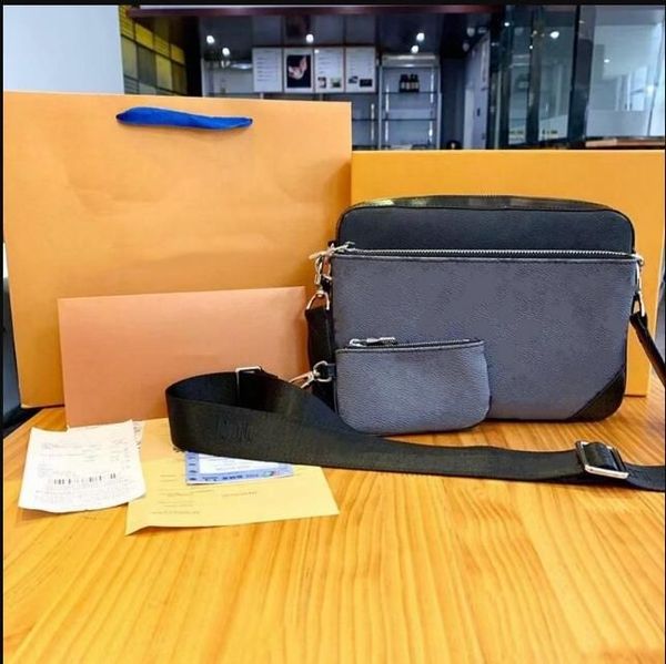 2023 Brand Trio Messenger Bag Men Crossbody Shoulder Bags Luxury Designer Double-Sided Color 3pcs, Sky blue
2023 Brand Trio Messenger Bag Men Crossbody Shoulder Bags Luxury Designer Double-Sided Color 3pcs, Sky blue