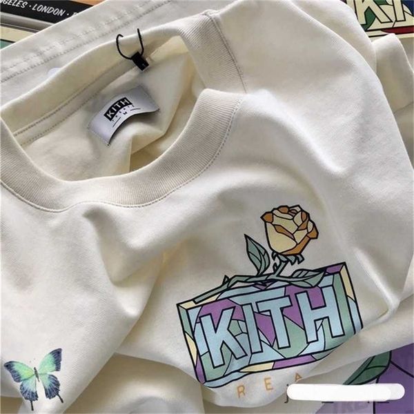 Mens T-Shirts Embroidery Kith T-shirt Oversize Men Women York t Shirt High Quality Casual Summer Tops Tees 220302 ADQ9, 6_color
Mens T-Shirts Embroidery Kith T-shirt Oversize Men Women York t Shirt High Quality Casual Summer Tops Tees 220302 ADQ9, 6_color