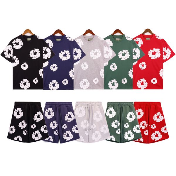 Designer Men's Tracksuit Flower Foam Print Fashion Summer Beach Casual Loose Round Neck Short Sleeve Drawstring Shorts 2 Piece Set
Designer Men's Tracksuit Flower Foam Print Fashion Summer Beach Casual Loose Round Neck Short Sleeve Drawstring Shorts 2 Piece Set