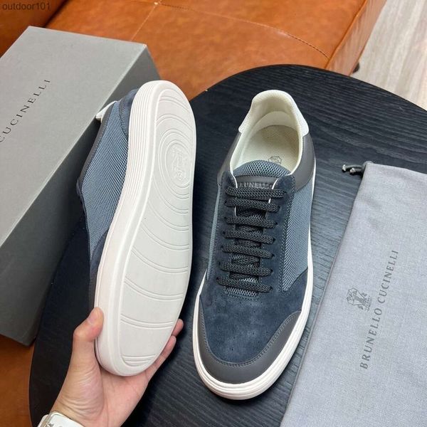 BC New Brunello Cucinelli Suede Slip on Slip-on Shoe Men's Casual Leather Shoes Luxury Fashion, Figure i
BC New Brunello Cucinelli Suede Slip on Slip-on Shoe Men's Casual Leather Shoes Luxury Fashion, Figure i