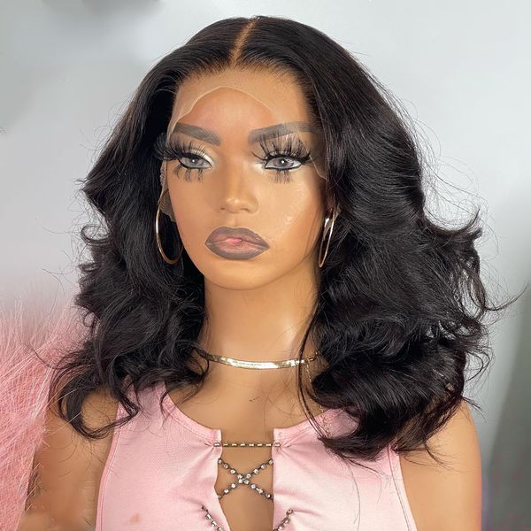 Wave Body Short Bob Transparent Lace Front Human Hair Wig for Women PrePlucked Natural Color Remy Indian Hair Lace Frontal Wig on Sale al, Customize
Wave Body Short Bob Transparent Lace Front Human Hair Wig for Women PrePlucked Natural Color Remy Indian Hair Lace Frontal Wig on Sale al, Customize
