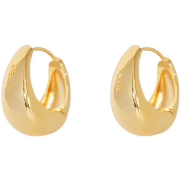 

Classic fashion designer earrings women Crescent earrings with letters LOGO Exquisite luxury women's jewellery Holiday gift