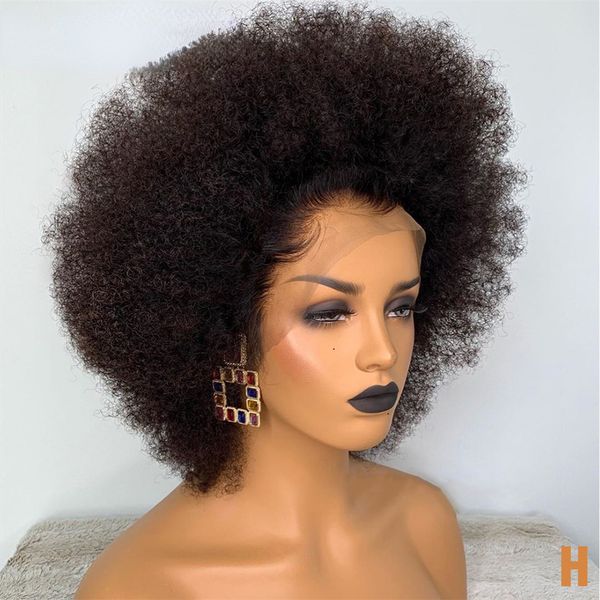 Short AFRO Kinky Curly BOB Wig Natural Color Glueless Wig Human Hair Ready To Wear 250% Density Affordable Synthetic Lace Front Wig, Mix color
Short AFRO Kinky Curly BOB Wig Natural Color Glueless Wig Human Hair Ready To Wear 250% Density Affordable Synthetic Lace Front Wig, Mix color