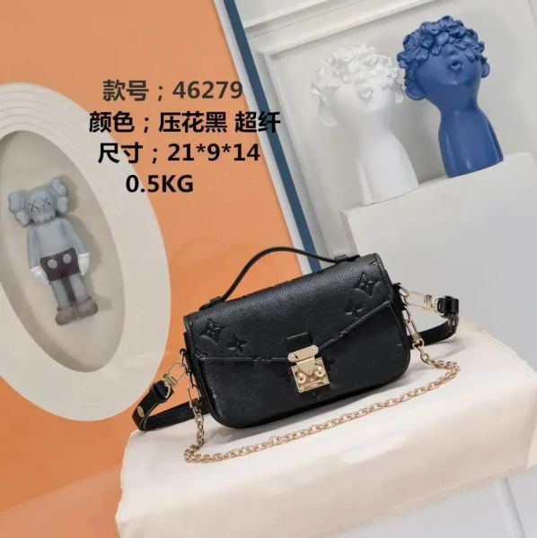 

2023 Leather Luxury Designer Bags Women Messenger Shoulder Bags Designer Luxurys Bag Crossbody Handbags Wallet Purses Dhgate Saddle Bags V00, 10