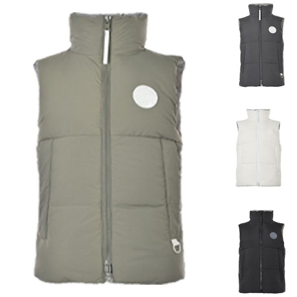 

Womens New goose down jacket vest capsule series white label down autumn and winter sleeveless vest coat