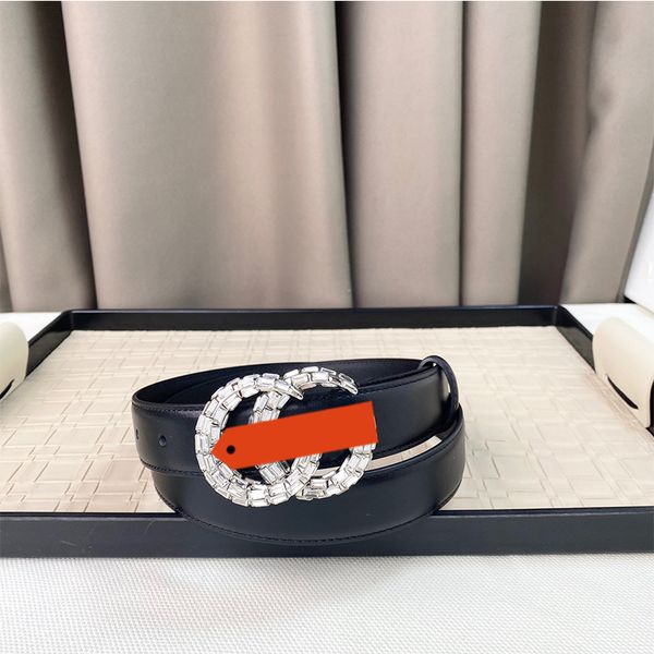 High Quality Genuine Leather Waistband Luxury Designer Belt Buckle Cowhide Belt Accessories for Fashion Matching Width 3cm With Box, Black+gold buckle
High Quality Genuine Leather Waistband Luxury Designer Belt Buckle Cowhide Belt Accessories for Fashion Matching Width 3cm With Box, Black+gold buckle
