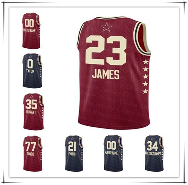 Printed 2024 All Star Basketball Jersey Tyrese Haliburton Nikola Jokic Shai Gilgeous-Alexander Jalen Brunson Anthony Edwards Victor Wembanyama Leonard Mitchell, Man navy
Printed 2024 All Star Basketball Jersey Tyrese Haliburton Nikola Jokic Shai Gilgeous-Alexander Jalen Brunson Anthony Edwards Victor Wembanyama Leonard Mitchell, Man navy
