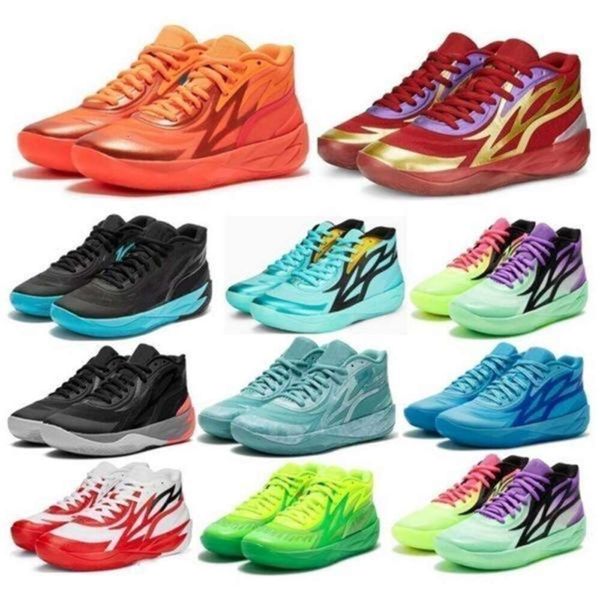 

Shoes Basketball Men Lamelo Ball MB 02 2 MB.02 Honeycomb Phoenix Phenom Flare Lunar New Year Jade Gold 2023 Fashion Trainers Sneakers, Orange