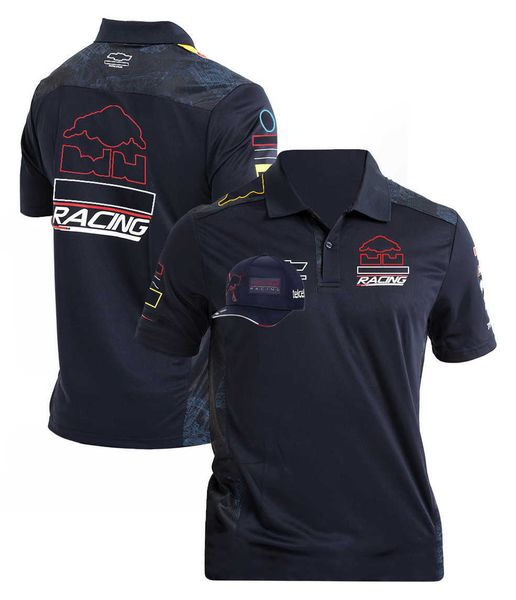 

New Season Cycle Clothes F1 Formula 1 Team Summer Short Sleeve Racing Fan Moto Plus Size Quick Dry Breathable t Shirt Give Away Hat Num 1 11 Logo, Clear