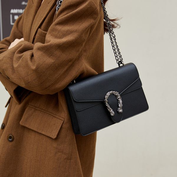 Factory sales women shoulder bag 6 colors this year's popular lychee chain bag simple and versatile solid color leather handbag sweet lady buckle backpack 832#, Pink
Factory sales women shoulder bag 6 colors this year's popular lychee chain bag simple and versatile solid color leather handbag sweet lady buckle backpack 832#, Pink