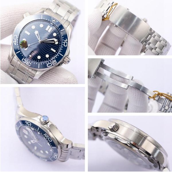 Classic designer men's watch circular dial 41mm stainless steel folding buckle sapphire glass luminous mechanical watch Montre de Luxe Friday gift preferred, 15
Classic designer men's watch circular dial 41mm stainless steel folding buckle sapphire glass luminous mechanical watch Montre de Luxe Friday gift preferred, 15