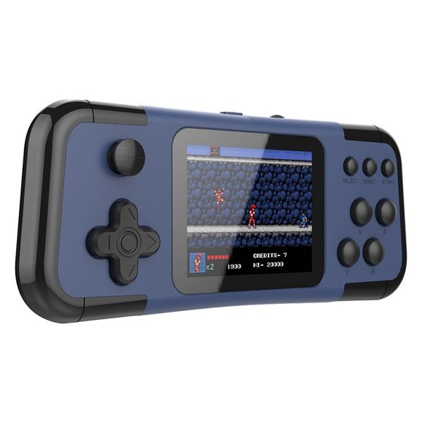 A12 Mini Handheld Video Game Consoles Built In 500 Games Retro Game Player Gaming Console Two Roles Gamepad Birthday Gift for Kids and Adults DHL
